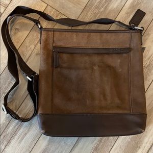 Coach leather crossbody